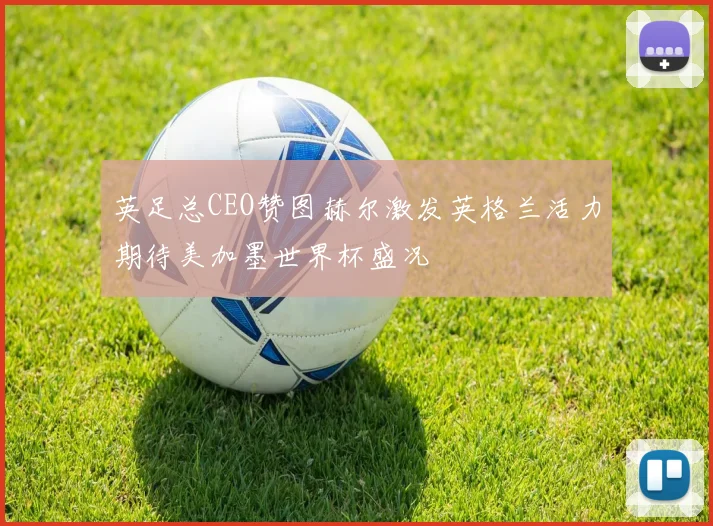 英足总CEO赞图赫尔激发英格兰活力期待美加墨世界杯盛况